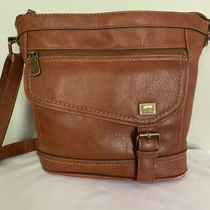B.O.C. Brown Amherst Crossbody Bag